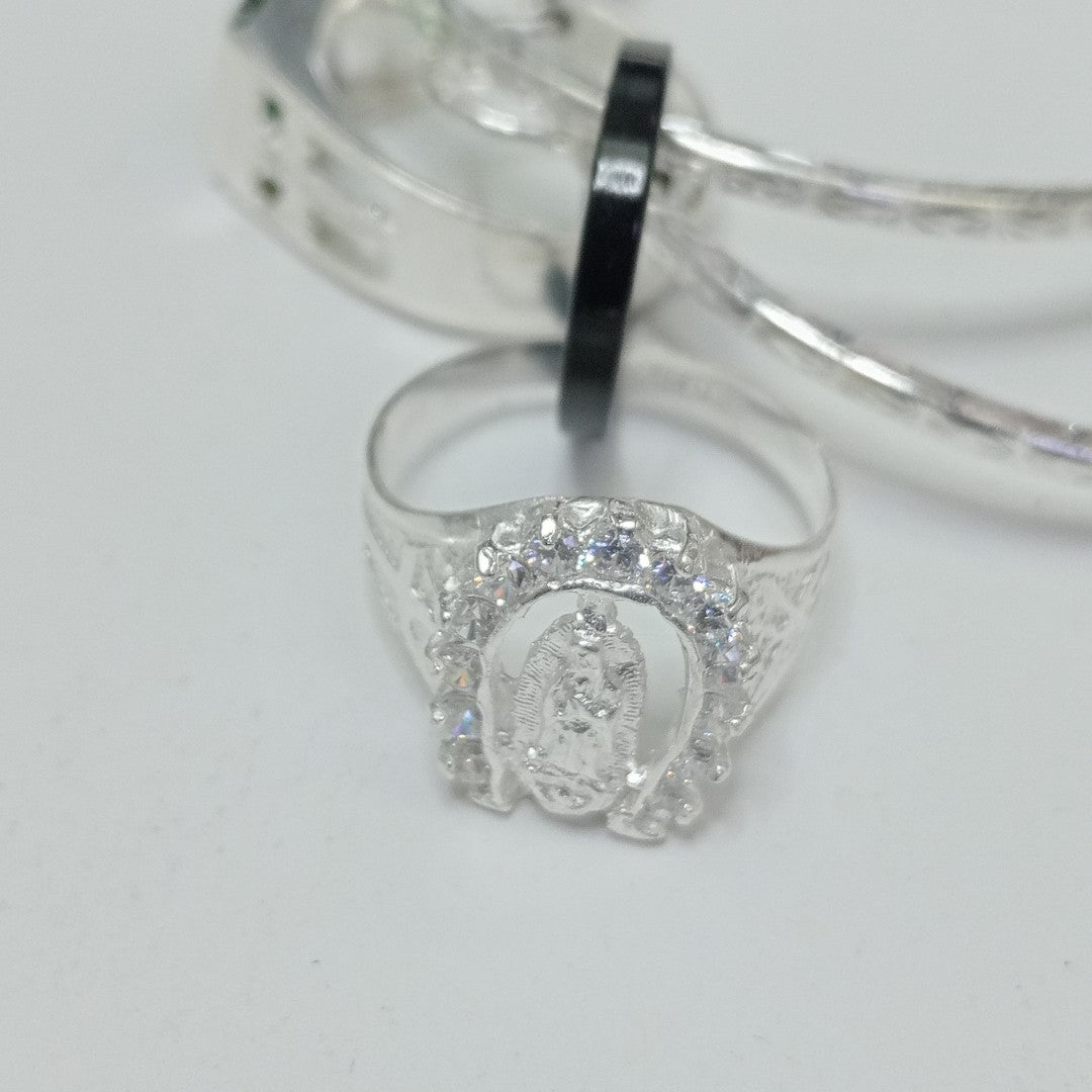 ANILLO, ARRACADAS PAR PLATA 6.5 GRMS (SEMINUEVO)