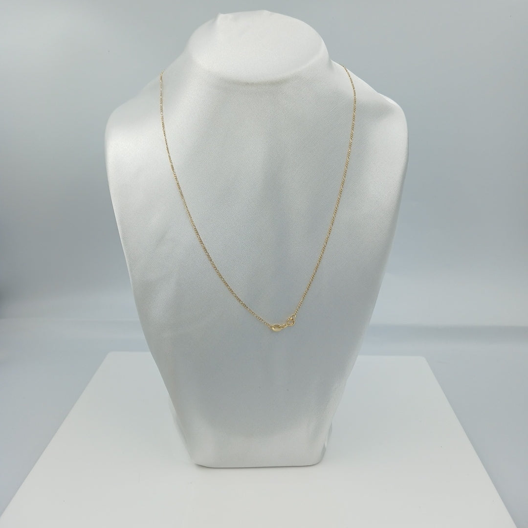 CADENA 3 X 1 1.5GR 50 CM 14K (NUEVO)