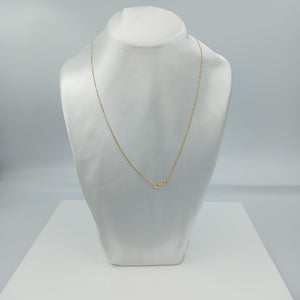 CADENA 3 X 1 1.5GR 50 CM 14K (NUEVO)