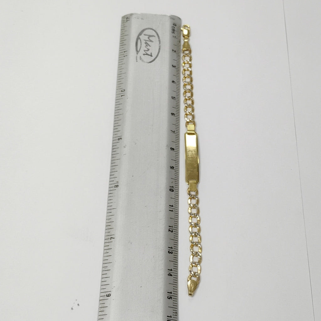 ESCLAVA ORO 10 K 3.8 GRMS (SEMINUEVO)