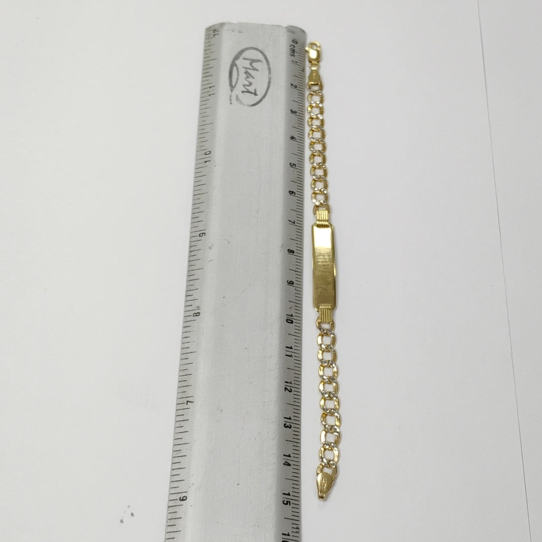 ESCLAVA ORO 10 K 3.8 GRMS (SEMINUEVO)