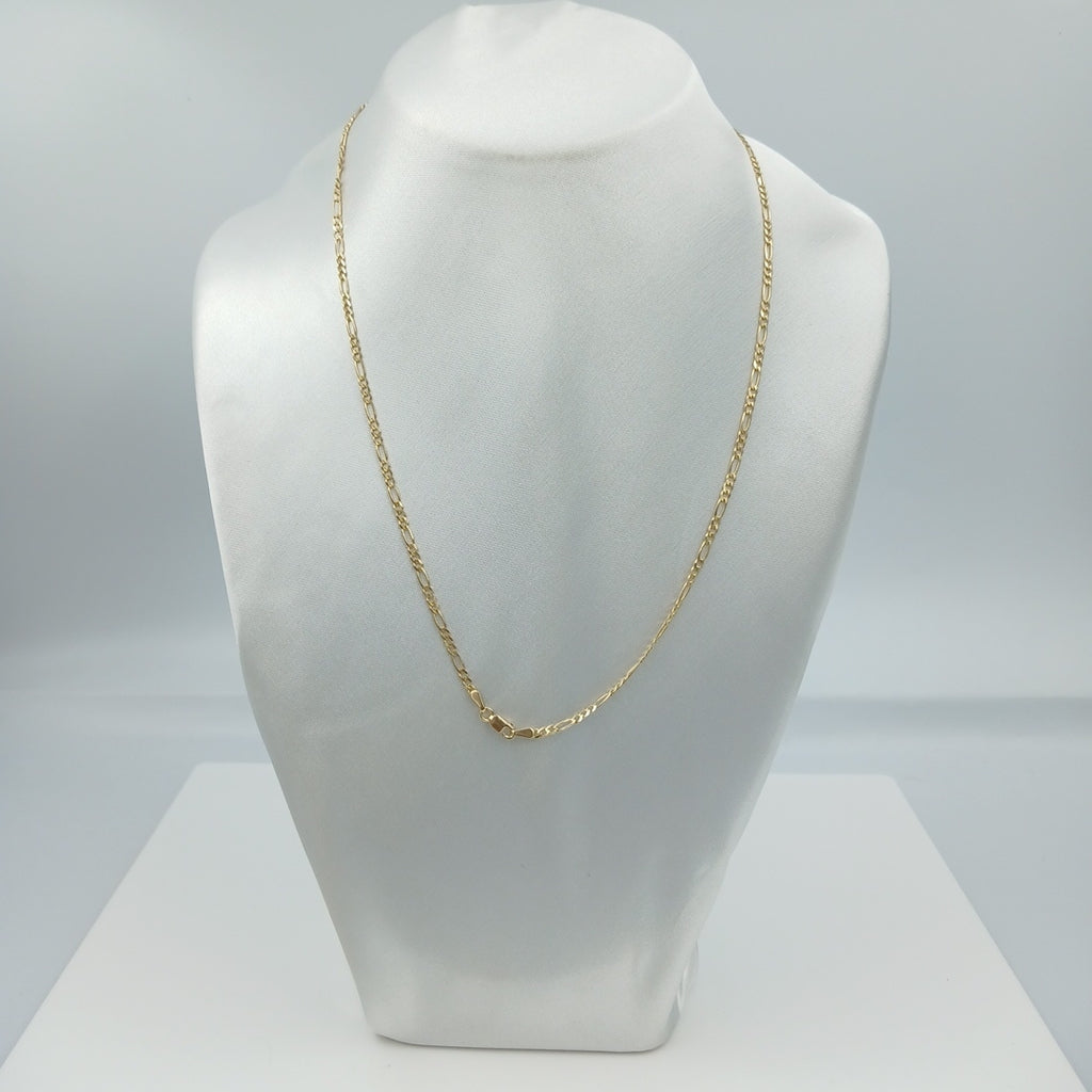 CADENA 3 X 1 4.91GR 50 CM 14K (NUEVO)