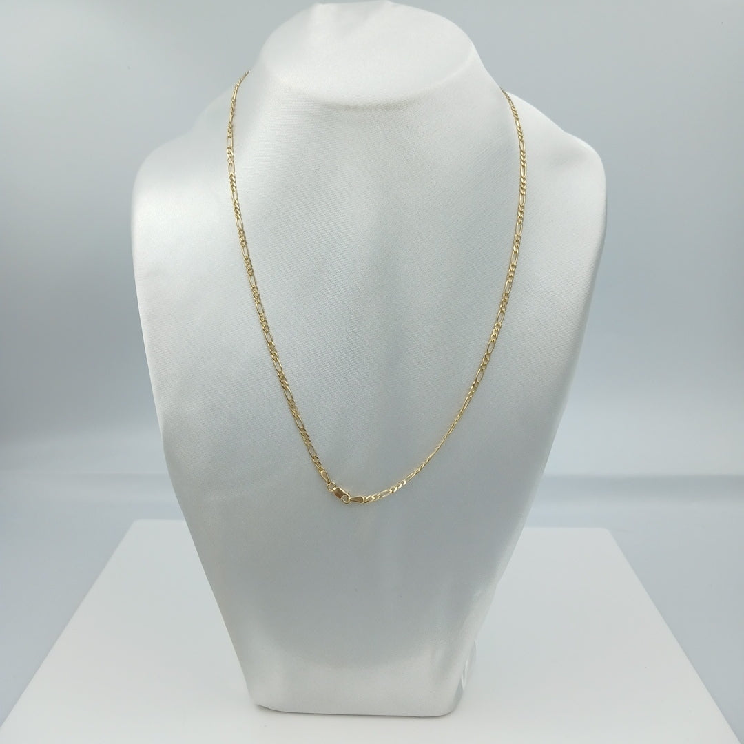 CADENA 3 X 1 4.91GR 50 CM 14K (NUEVO)