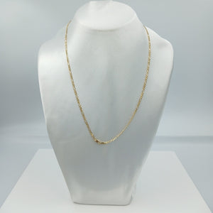 CADENA 3 X 1 4.91GR 50 CM 14K (NUEVO)