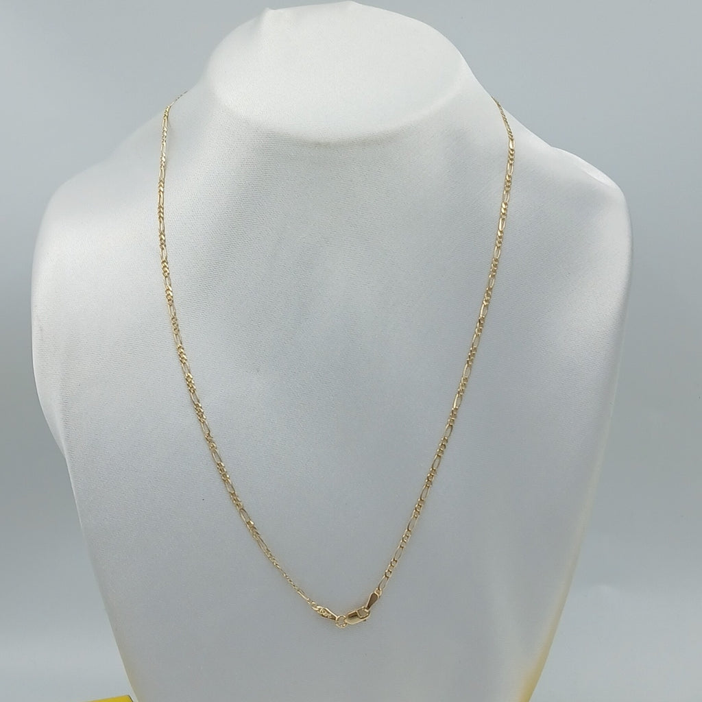 CADENA 3 X 1 3.31GR 50 CM 14K (NUEVO)