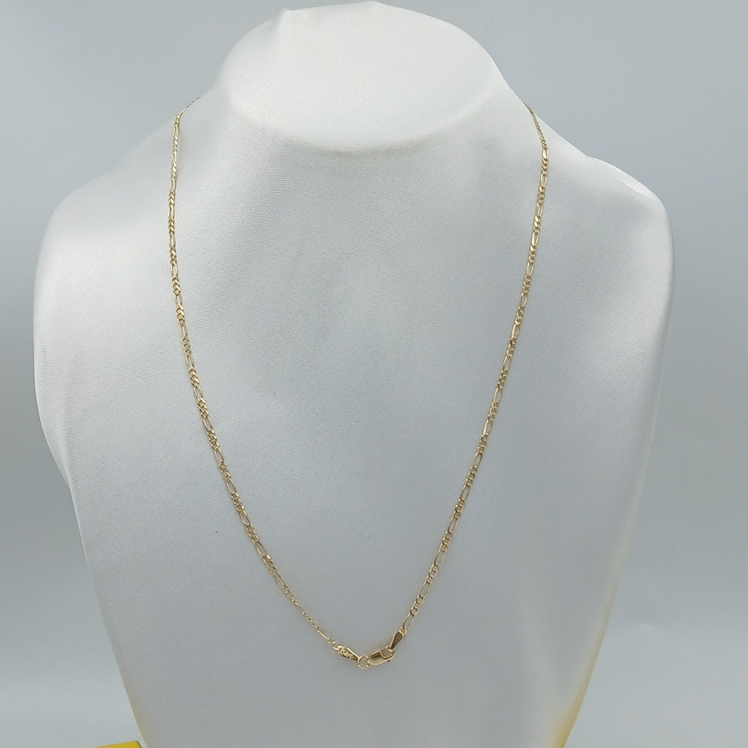 CADENA 3 X 1 3.31GR 50 CM 14K (NUEVO)