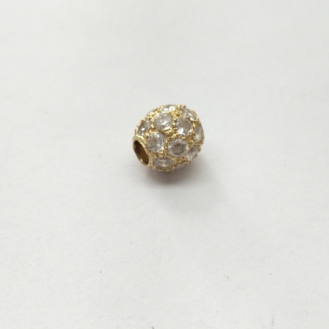 K1 1,40 GRMS 14 K ESPECIFICACIONES COMPLEMENTARIAS DIJE TIPO BOLA DE FUEGO C/ CI (SEMINUEVO)