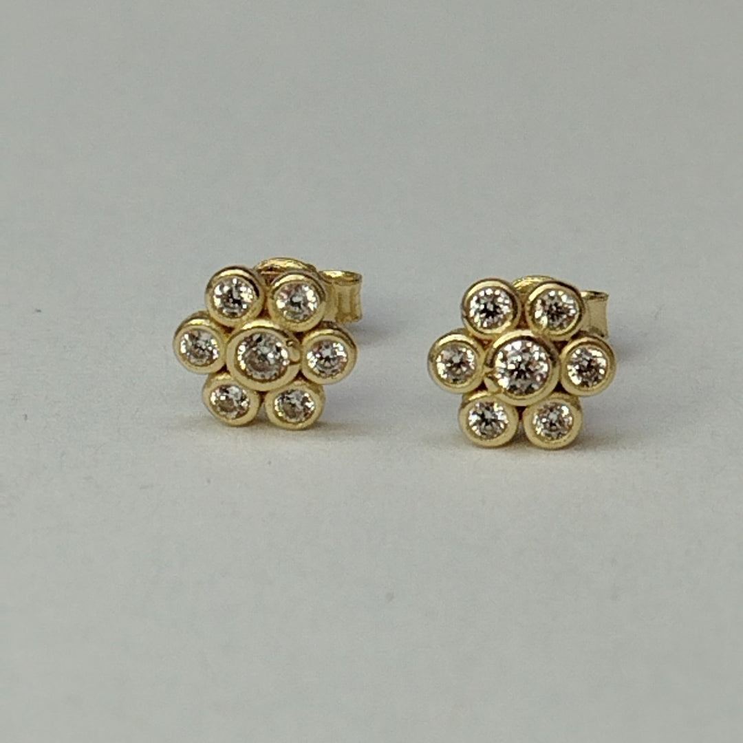 BROQUELES ORO 14K 1.2 (NUEVO)