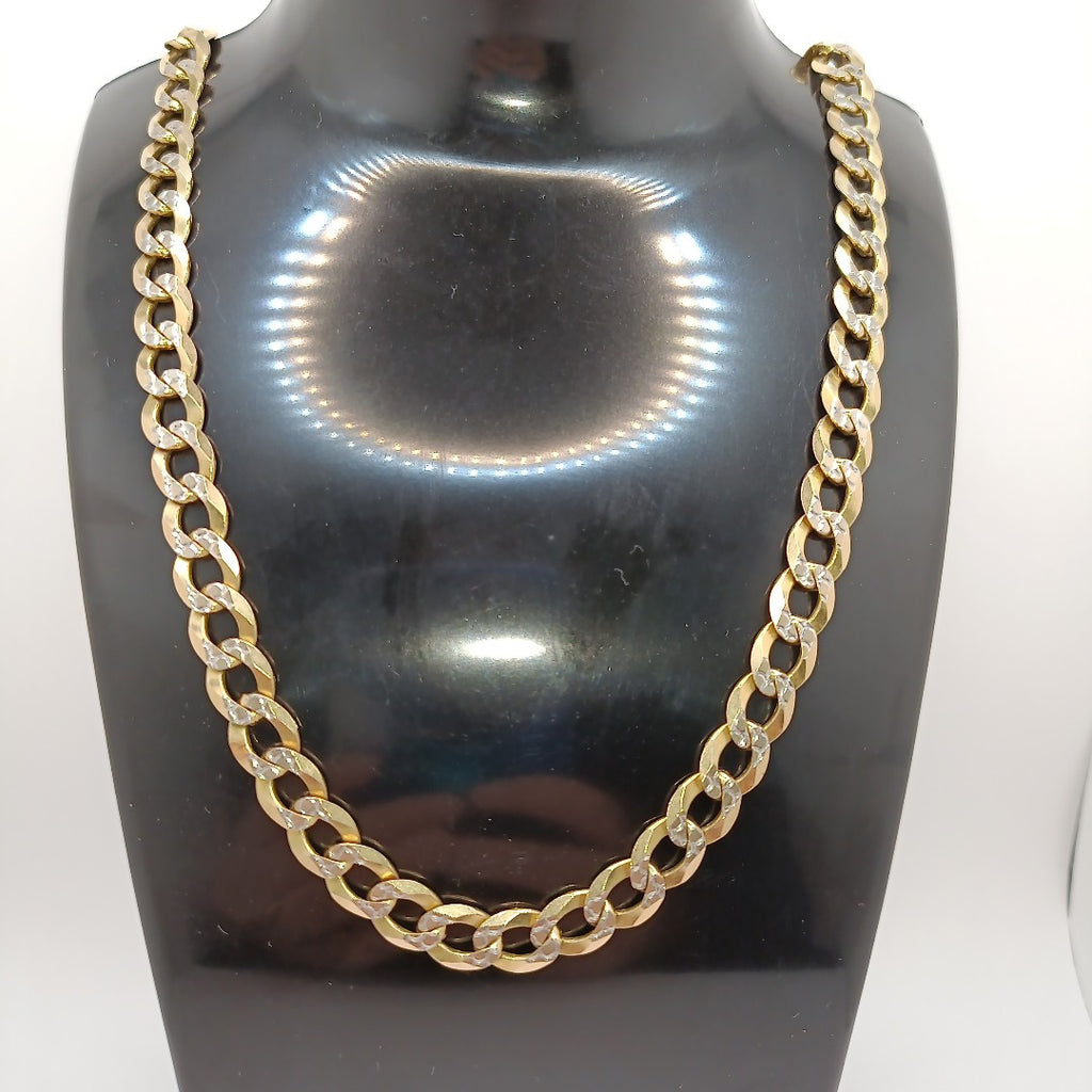 K1 53,00 GRMS 14 K ESPECIFICACIONES COMPLEMENTARIAS CADENA TEJIDO ESLABONES GRU (SEMINUEVO)