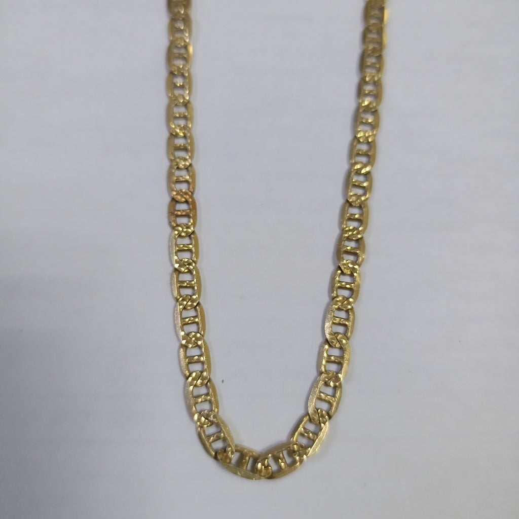 K1 15,50 GRMS 14 K ESPECIFICACIONES COMPLEMENTARIAS CADENA TEJIDO EGIPCIO BUEN (SEMINUEVO)