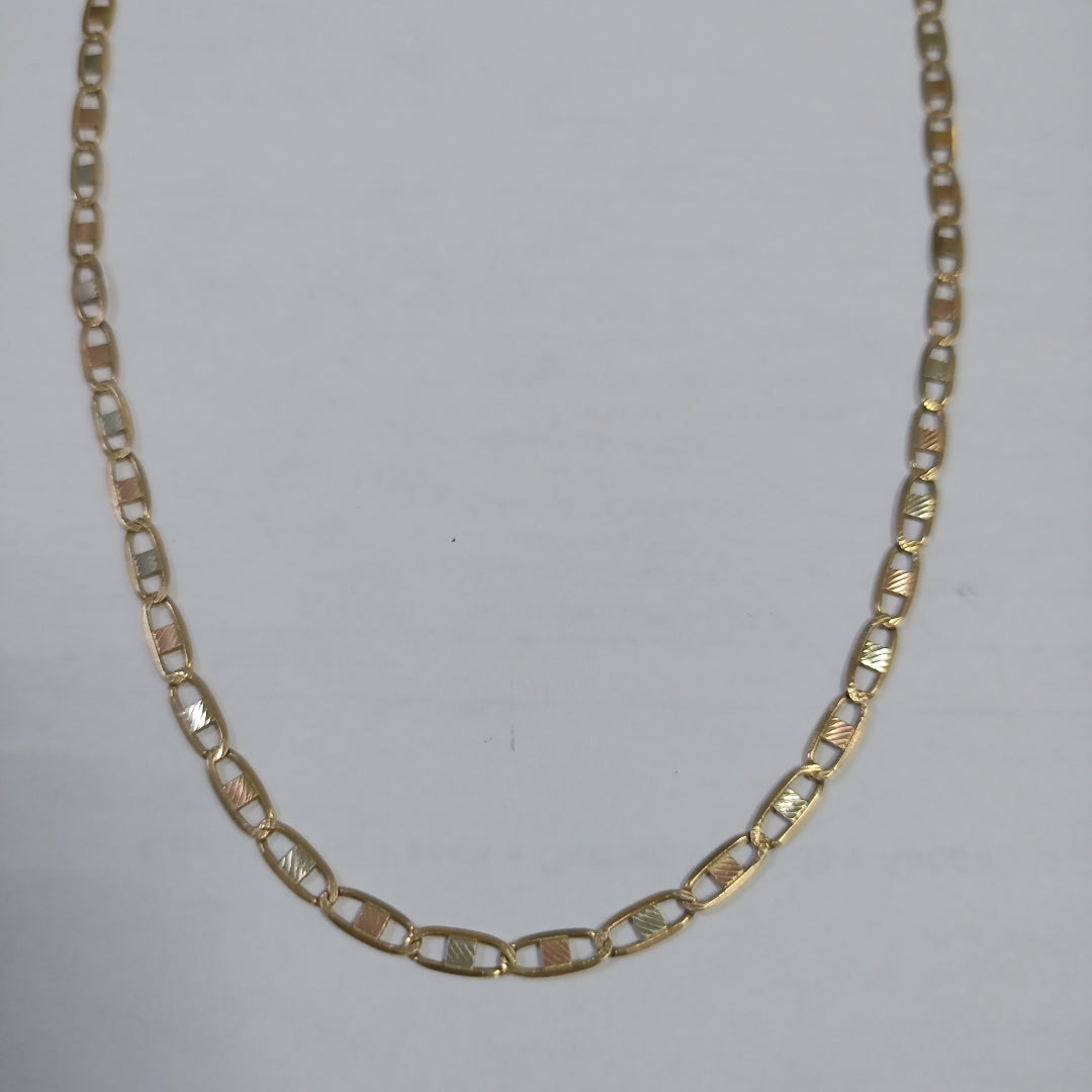 K1 9,00 GRMS 8 K ESPECIFICACIONES COMPLEMENTARIAS CADENA TIPO GUCCI BUEN ESTADO (SEMINUEVO)