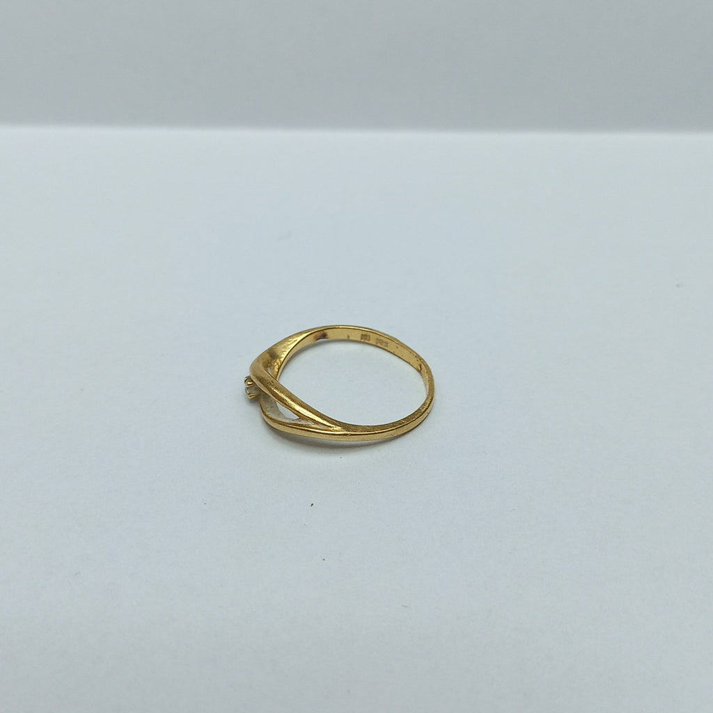 K1 1,60 GRMS 14 K ESPECIFICACIONES COMPLEMENTARIAS ANILLITO CON CIRCONIA 14K (SEMINUEVO)