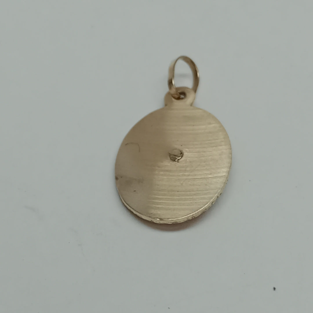 K1 1,30 GRMS 10 K ESPECIFICACIONES COMPLEMENTARIAS MEDALLITA RELIGIOSA DE LA VIR (SEMINUEVO)