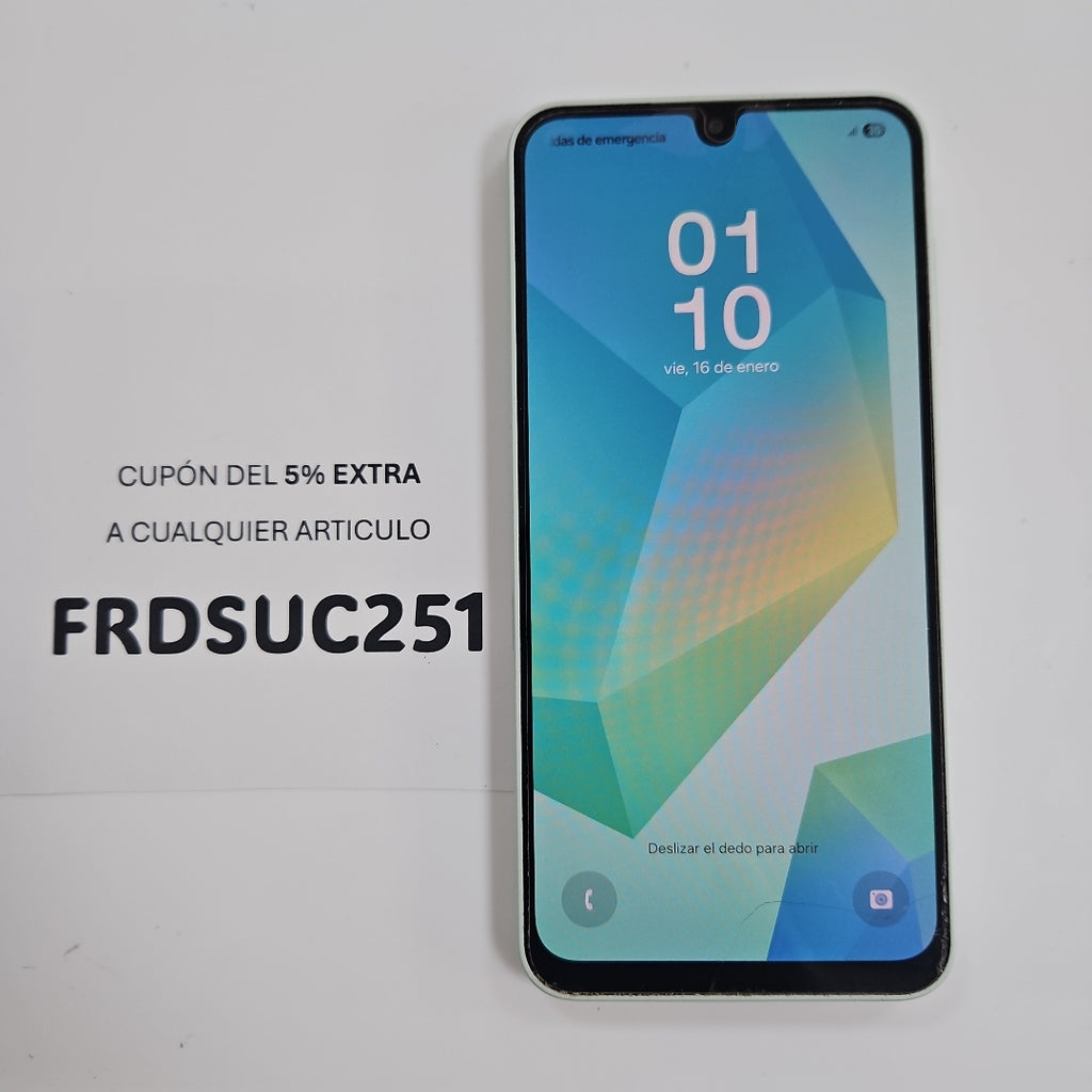 CELULAR SAMSUNG GALAXY A16 SM-A165M (2024) 128 GB 4 GB RAM (SEMINUEVO)