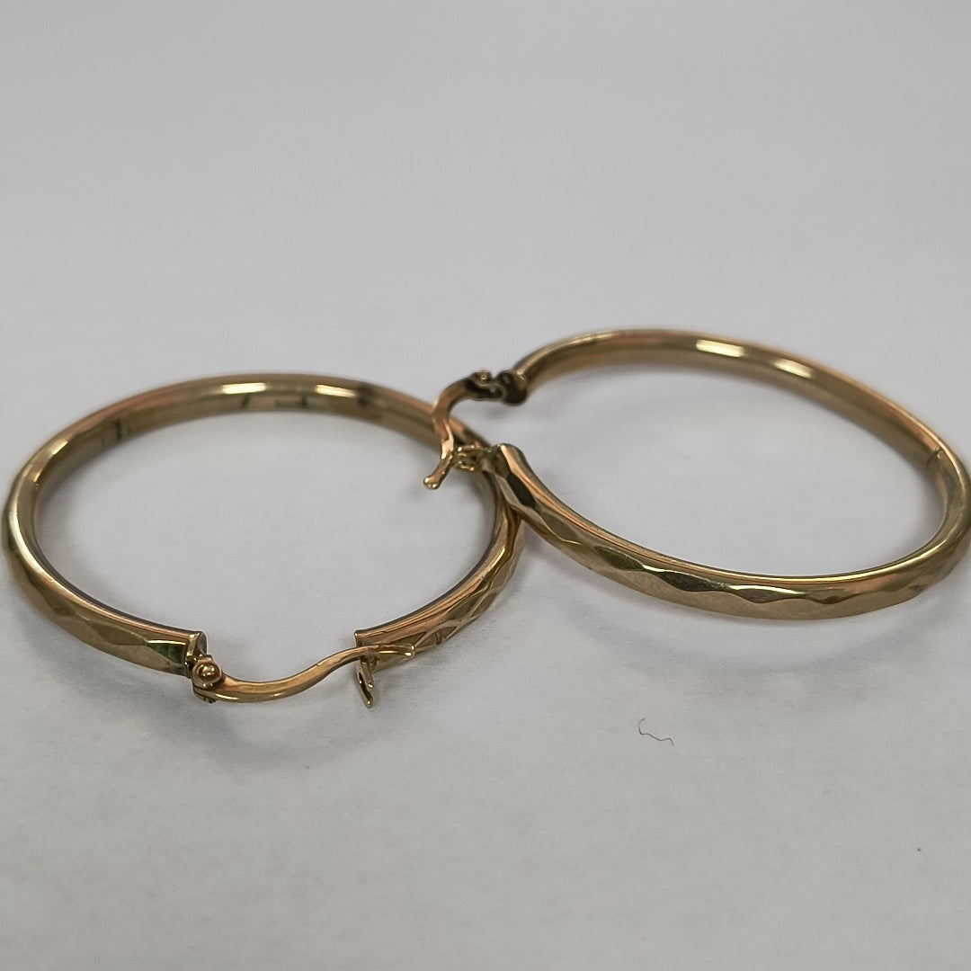 ARRACADAS PAR ORO 10 K 4.4 GRMS (SEMINUEVO)