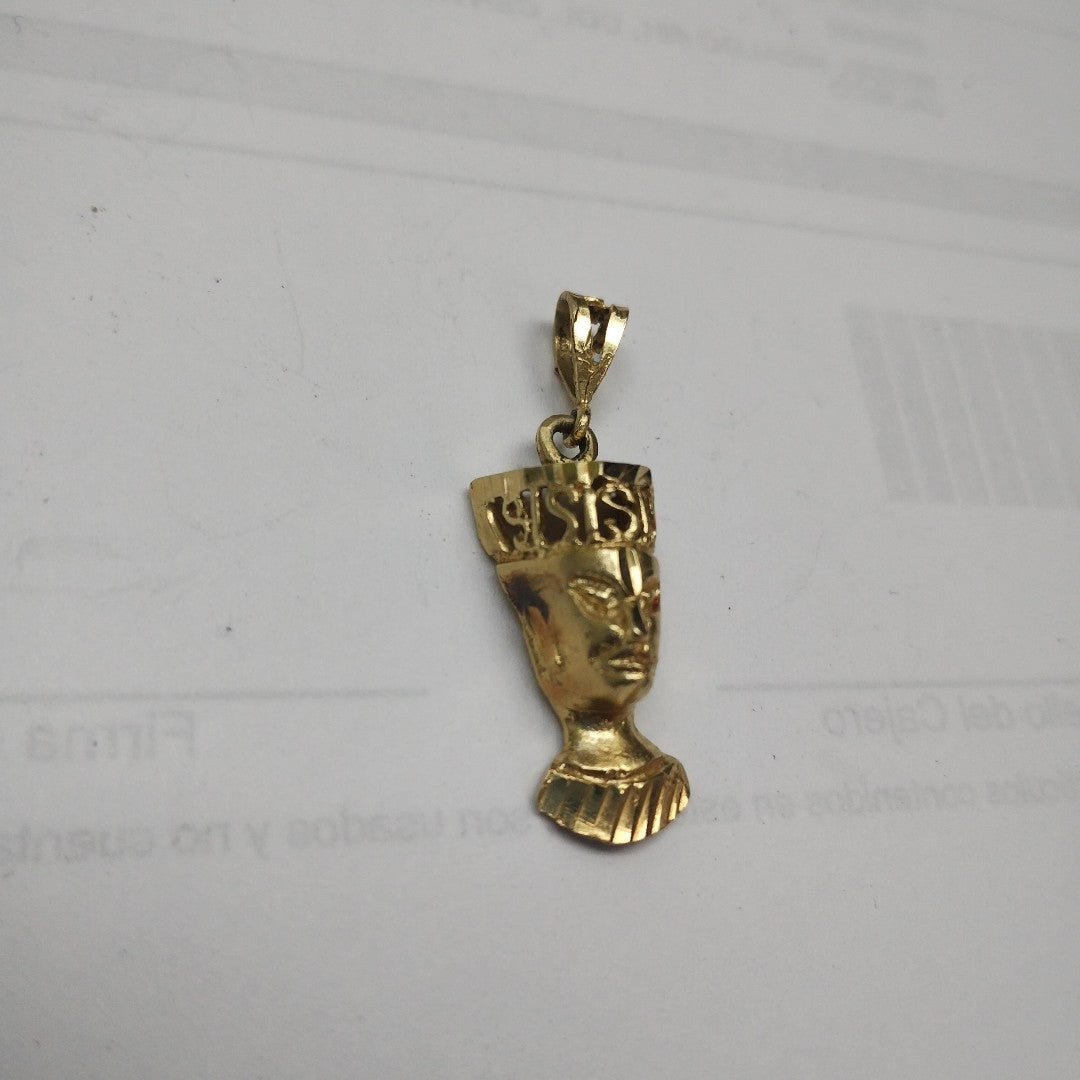 K1 4,00 GRMS 14 K ESPECIFICACIONES COMPLEMENTARIAS DIJE FIG HOMBE ON CORONA (SEMINUEVO)