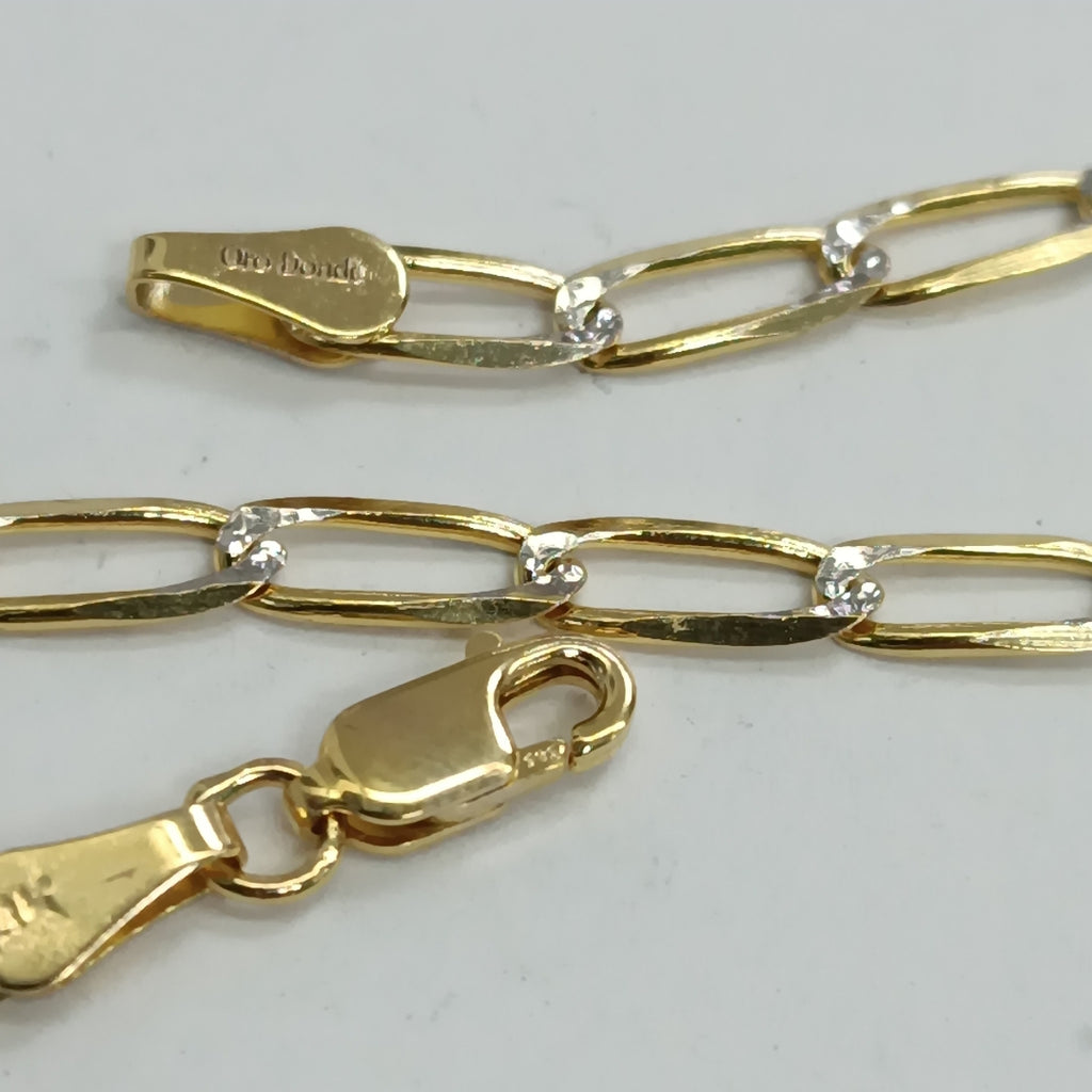 PULSERA TEJIDO ESLABONES 3.9G 18 CM (NUEVO)