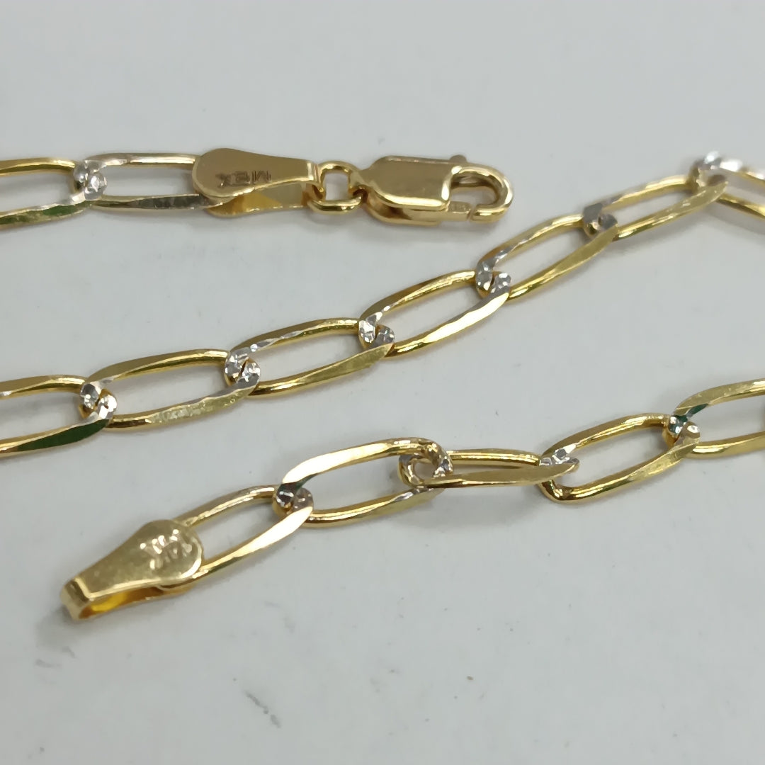 PULSERA TEJIDO ESLABONES 3.9G 18 CM (NUEVO)