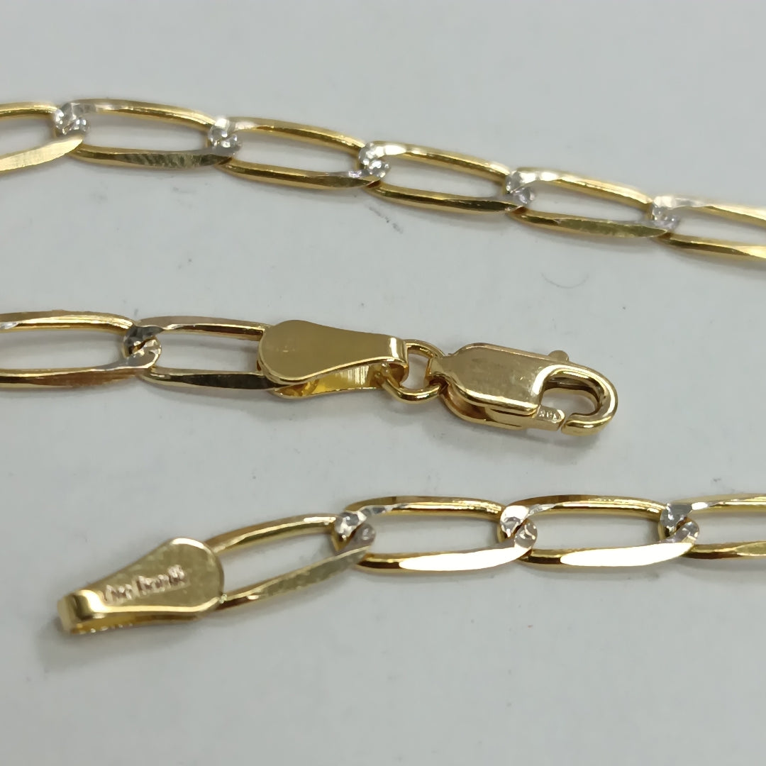 PULSERA TEJIDO ESLABONES 3.9G 18 CM (NUEVO)