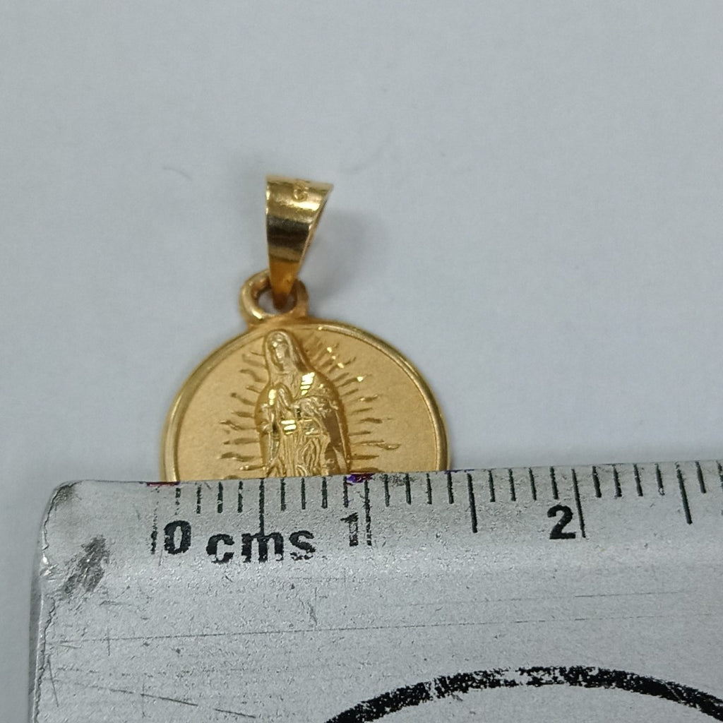 K1 1,60 GRMS 14 K ESPECIFICACIONES COMPLEMENTARIAS MEDALLA RELIGIOSA (SEMINUEVO)