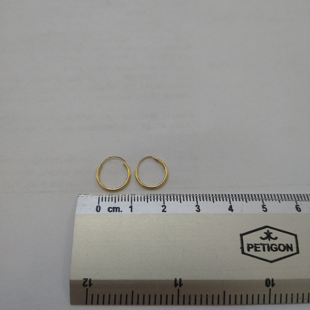 ARRACADAS PAR ORO 10 K 0,30 GRMS (SEMINUEVO)