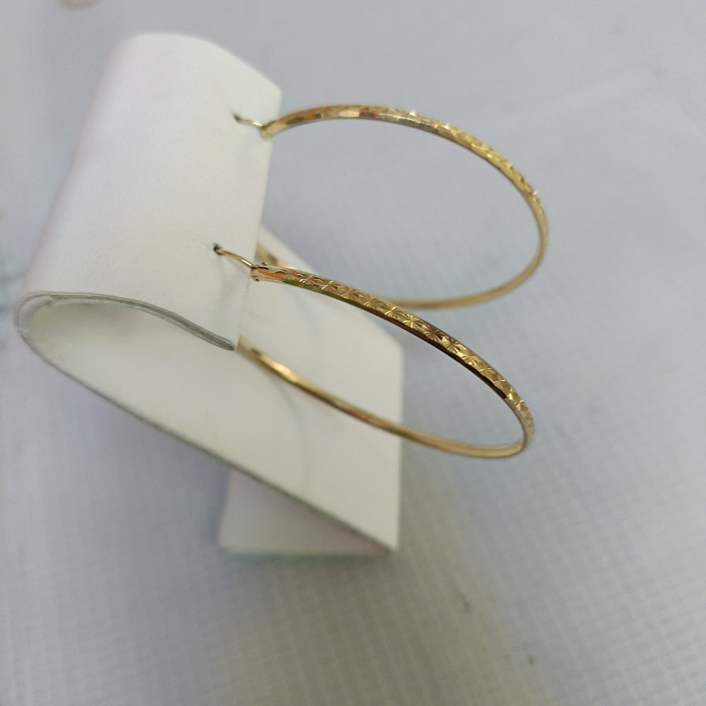 ARRACADAS PAR ORO 10 K 5.2 GRMS (SEMINUEVO)