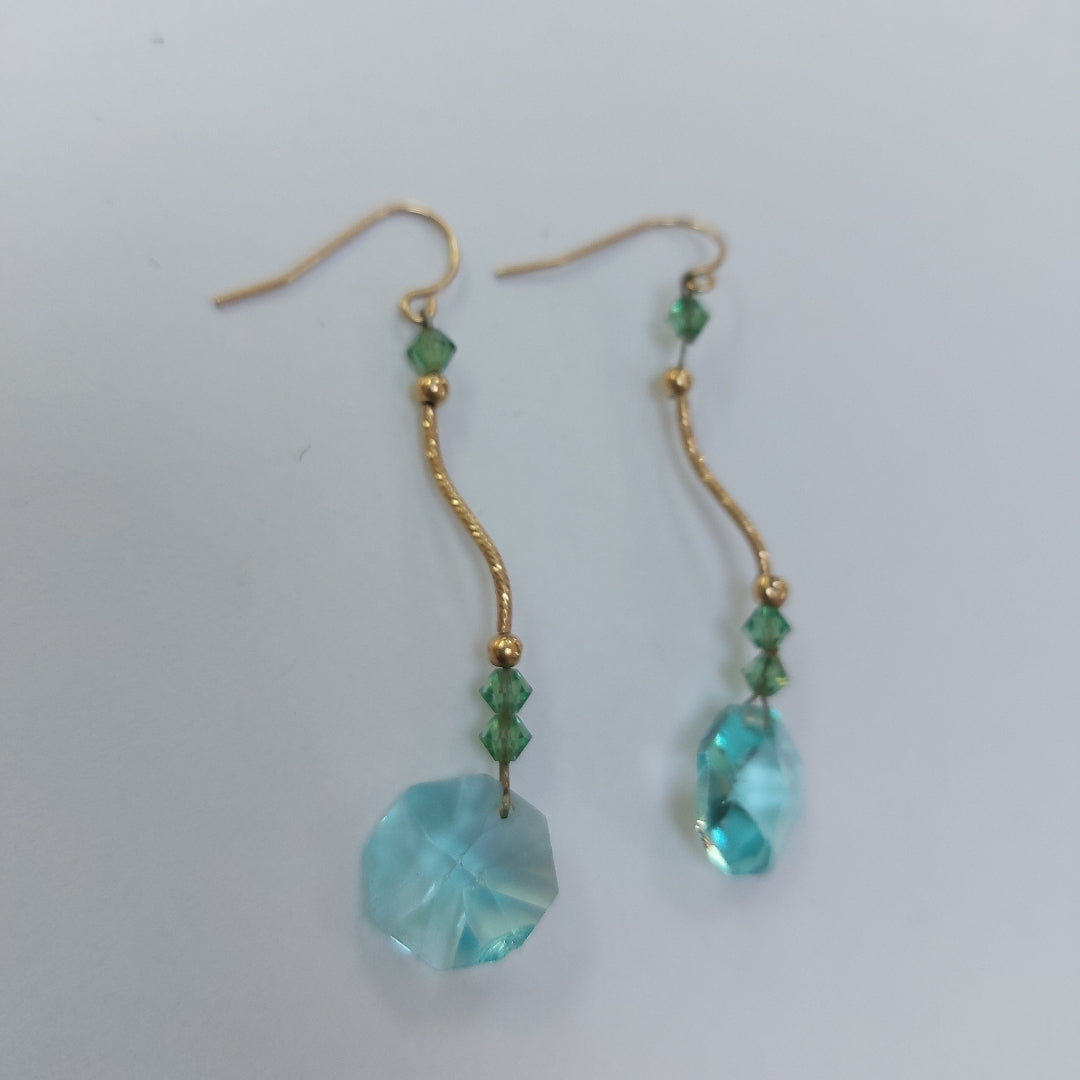 ARETES PAR ORO 14 K 4.3 GRMS (SEMINUEVO)