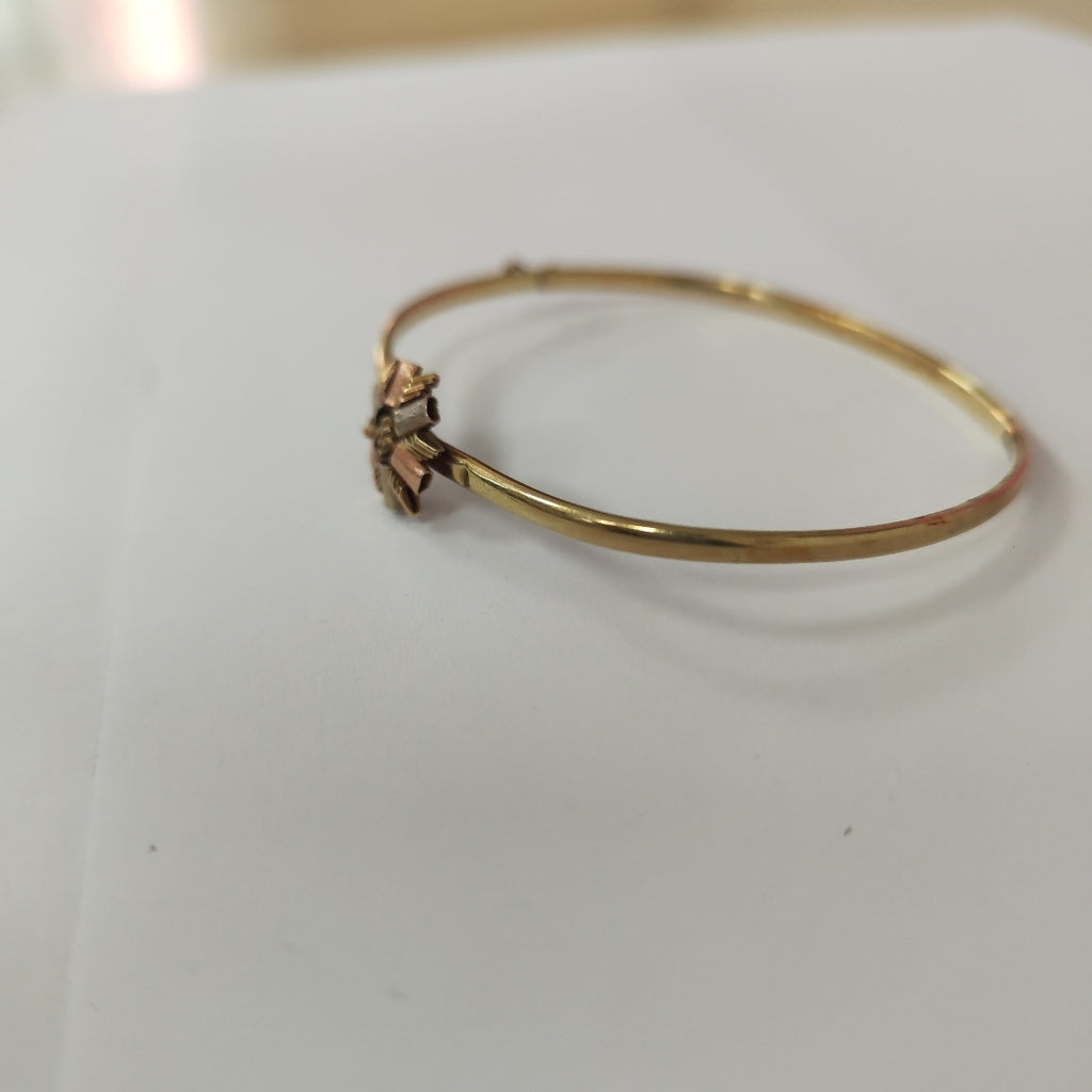 PULSERA RIGIDA ORO 8 K 4.8 GRMS (SEMINUEVO)