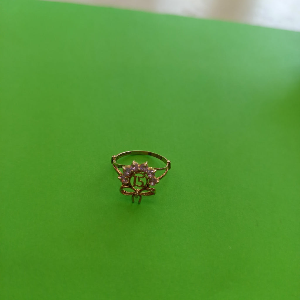 ANILLITO ORO 10 K 1.6 GRMS (SEMINUEVO)