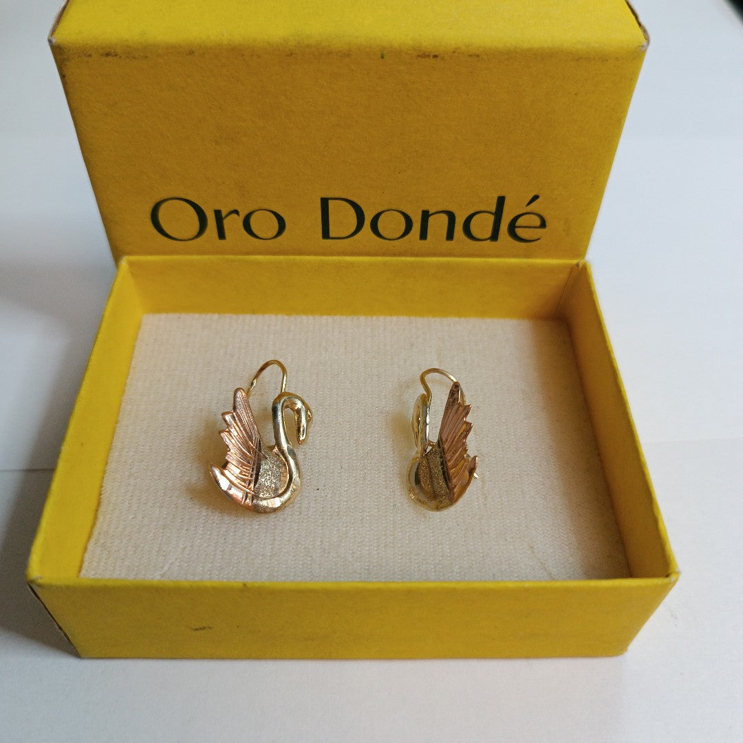 ARETES PAR ORO 10 K 1,70 GRMS (SEMINUEVO)