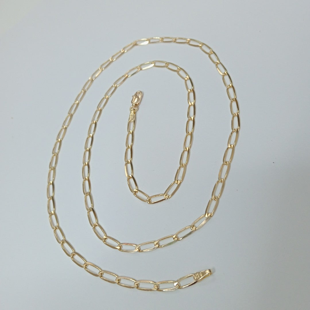 CADENA TEJIDO ESLABONES 6.7G 55 CM (NUEVO)