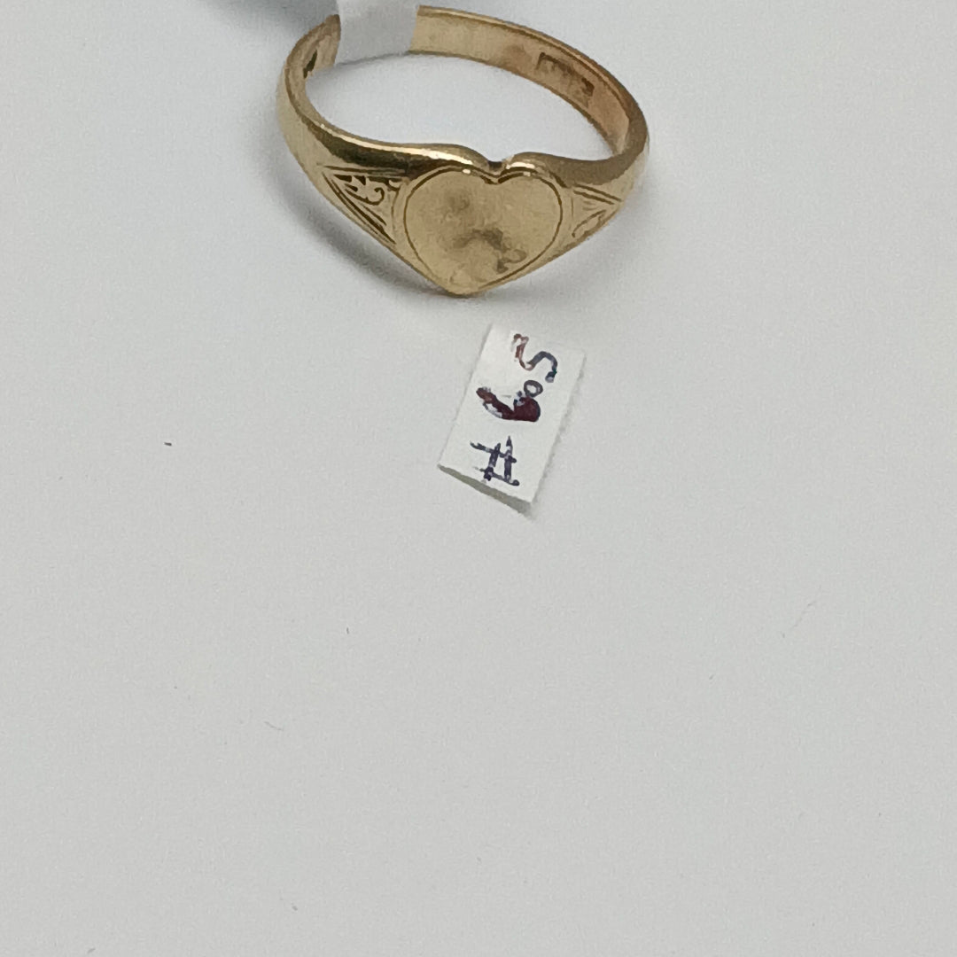 K1 2,90 GRMS 8 K ESPECIFICACIONES COMPLEMENTARIAS ANILLITO CORAZON (SEMINUEVO)