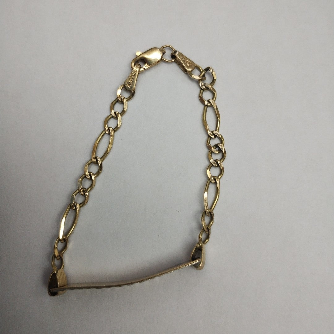 ESCLAVA ORO COMBINADO 10 K 2.9 GRMS (SEMINUEVO)