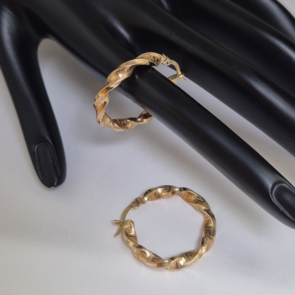 ARRACADAS PAR ORO 10 K 2,60 GRMS (SEMINUEVO)