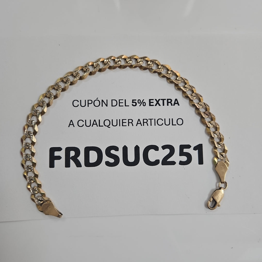 PULSERA ORO 14 K 16.7 GRMS (SEMINUEVO)