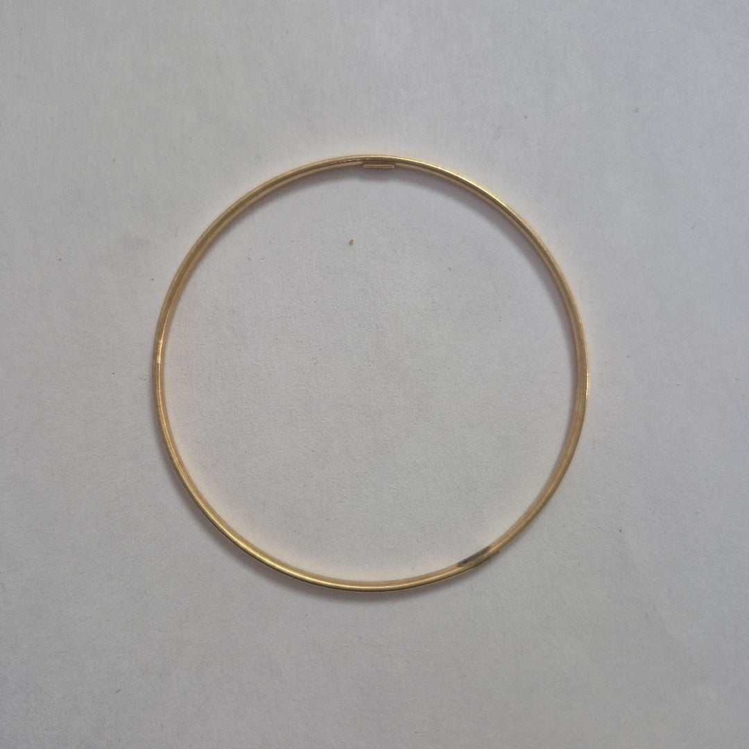 PULSERA RIGIDA ORO 14 K 4,20 GRMS (SEMINUEVO)