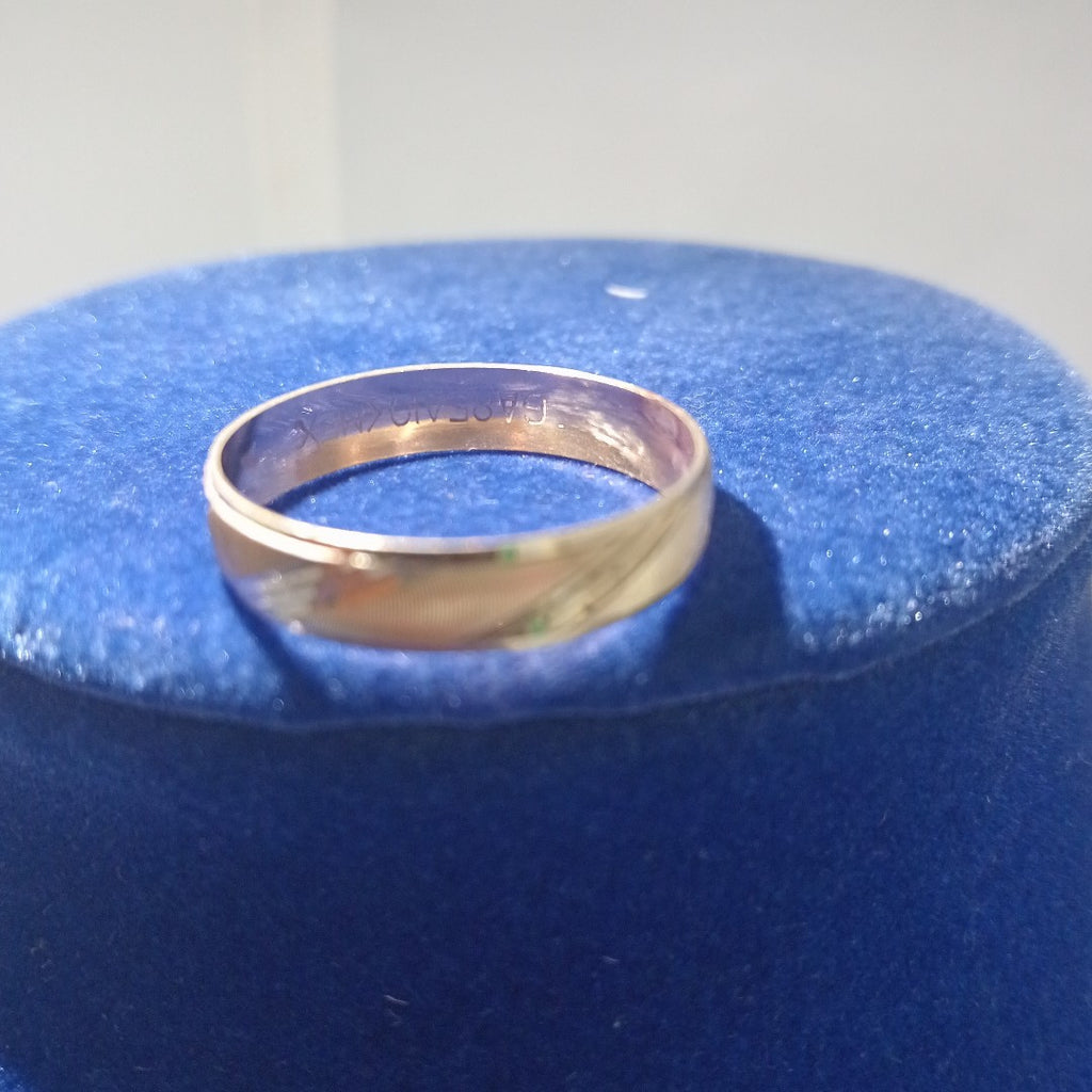 ARGOLLA ORO 10 K 1.8 GRMS (SEMINUEVO)