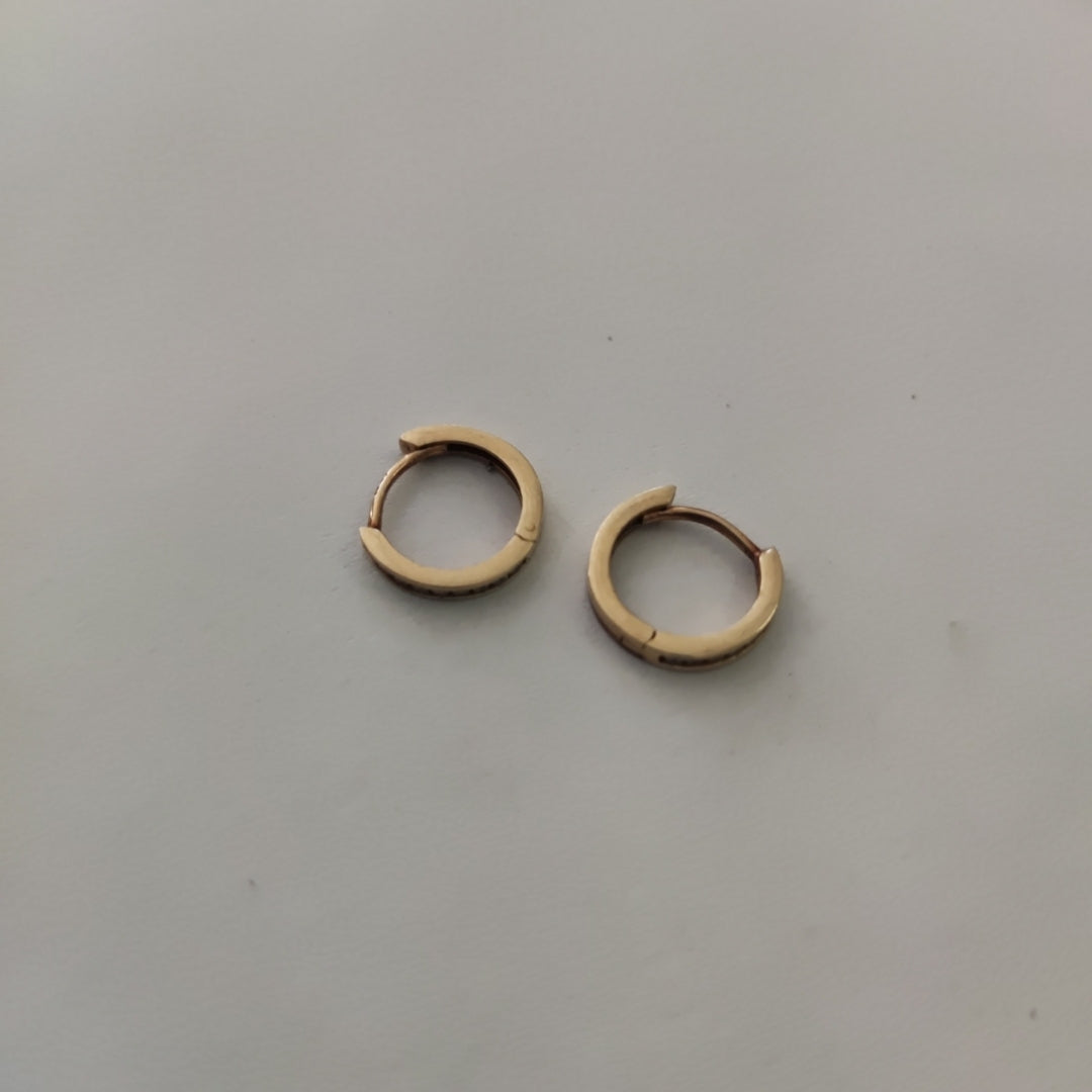 ARRACADAS PAR ORO 14 K 1,30 GRMS (SEMINUEVO)