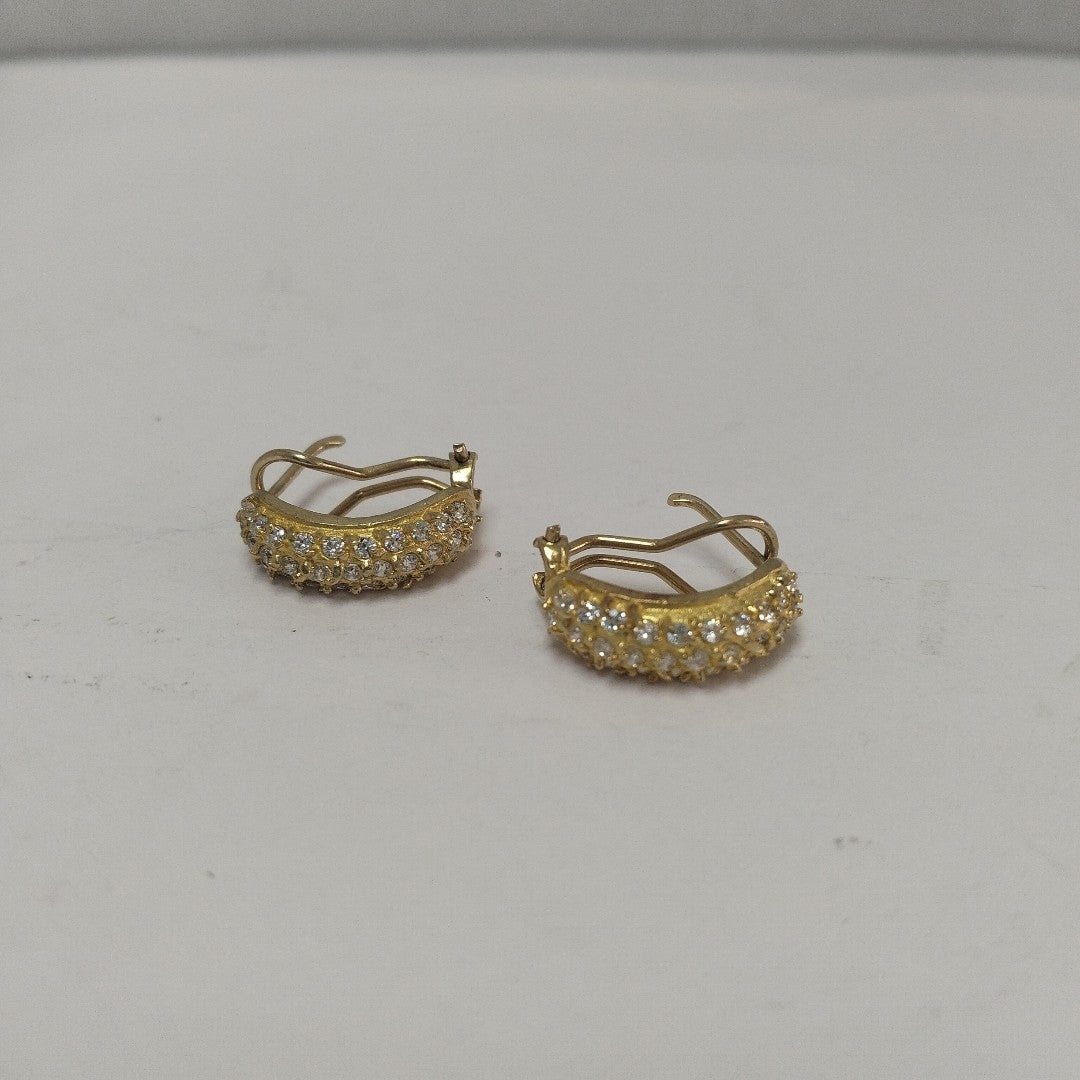 ARETES PAR ORO 10 K 3,50 GRMS (SEMINUEVO)