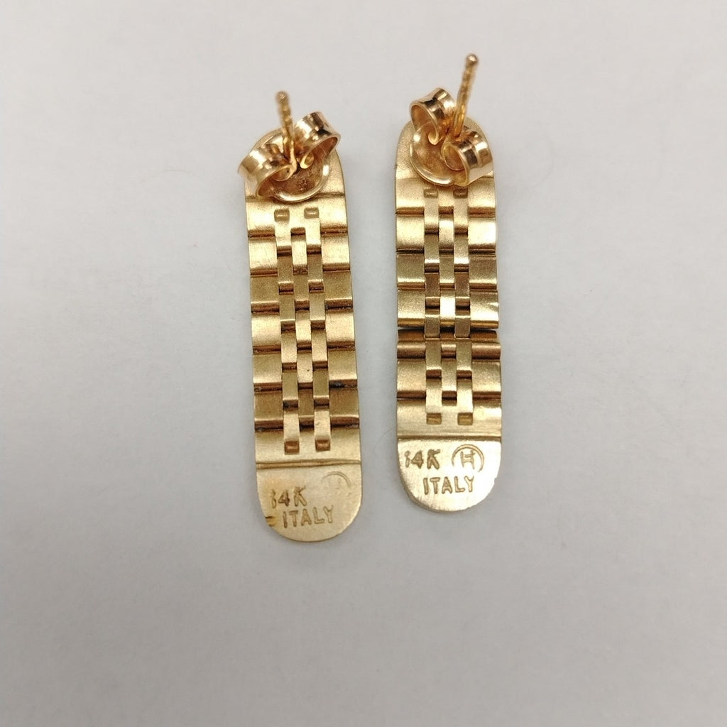ARETES PAR ORO 14 K 7.4 GRMS (SEMINUEVO)