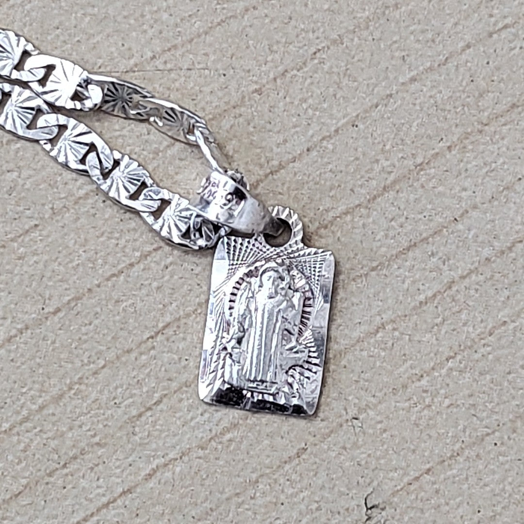 CADENA, DIJE PLATA 5.2 GRMS (SEMINUEVO)