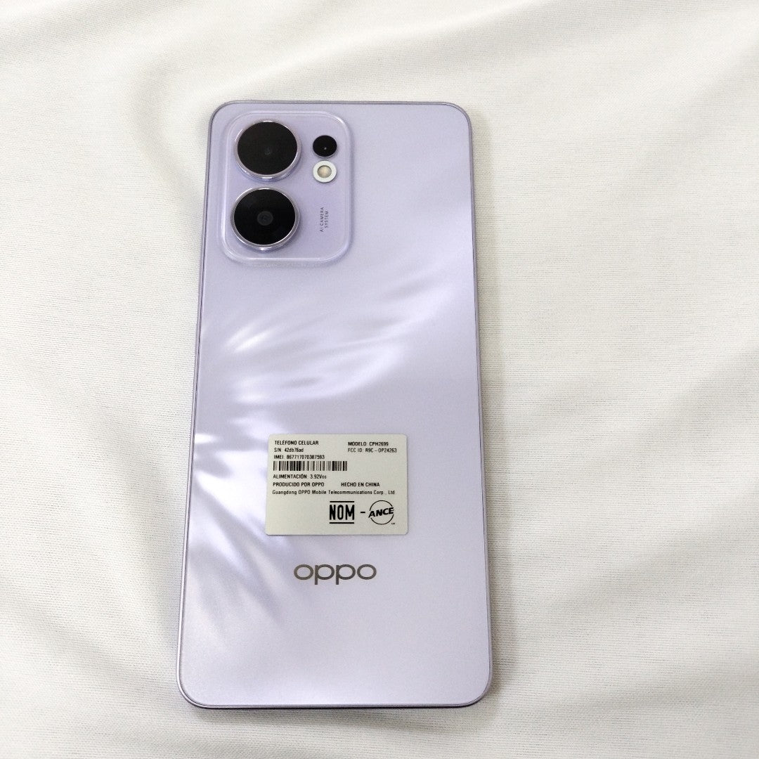 CELULAR OPPO  RENO 13F 5G CPH2699 (2025) 256 GB 12 GB RAM (SEMINUEVO)