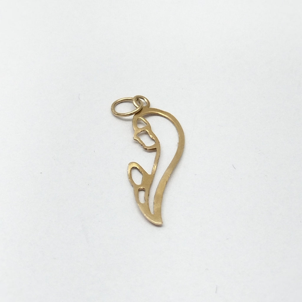 DIJE ORO 14 K 0,60 GRMS (SEMINUEVO)