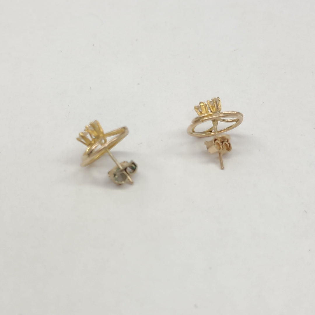 BROQUELES PAR ORO 10 K 1.2 GRMS (SEMINUEVO)