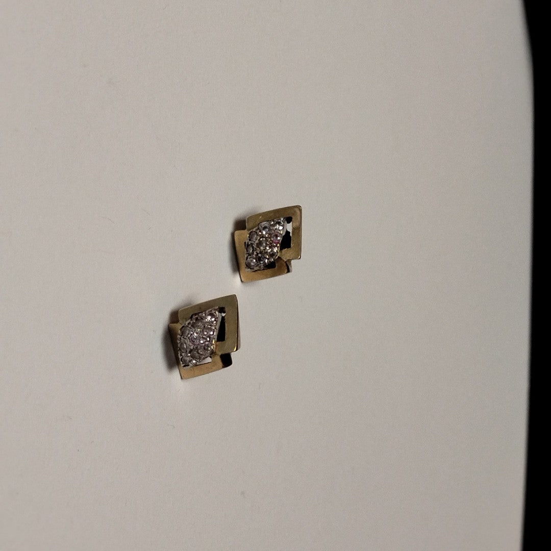 BROQUELES PAR ORO 14 K 3,40 GRMS (SEMINUEVO)