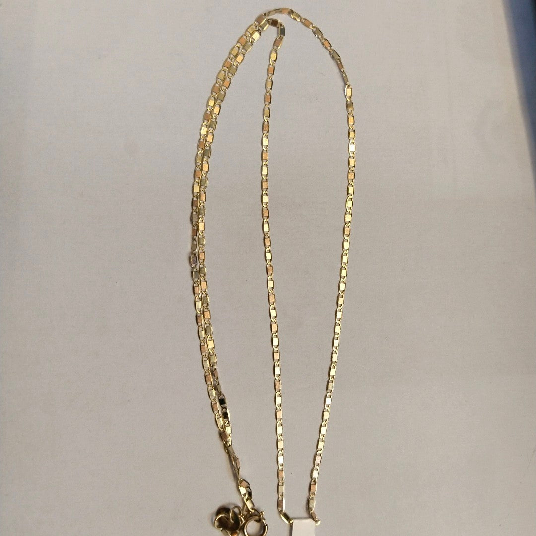 CADENA ORO COMBINADO 10 K 1,50 GRMS (SEMINUEVO)