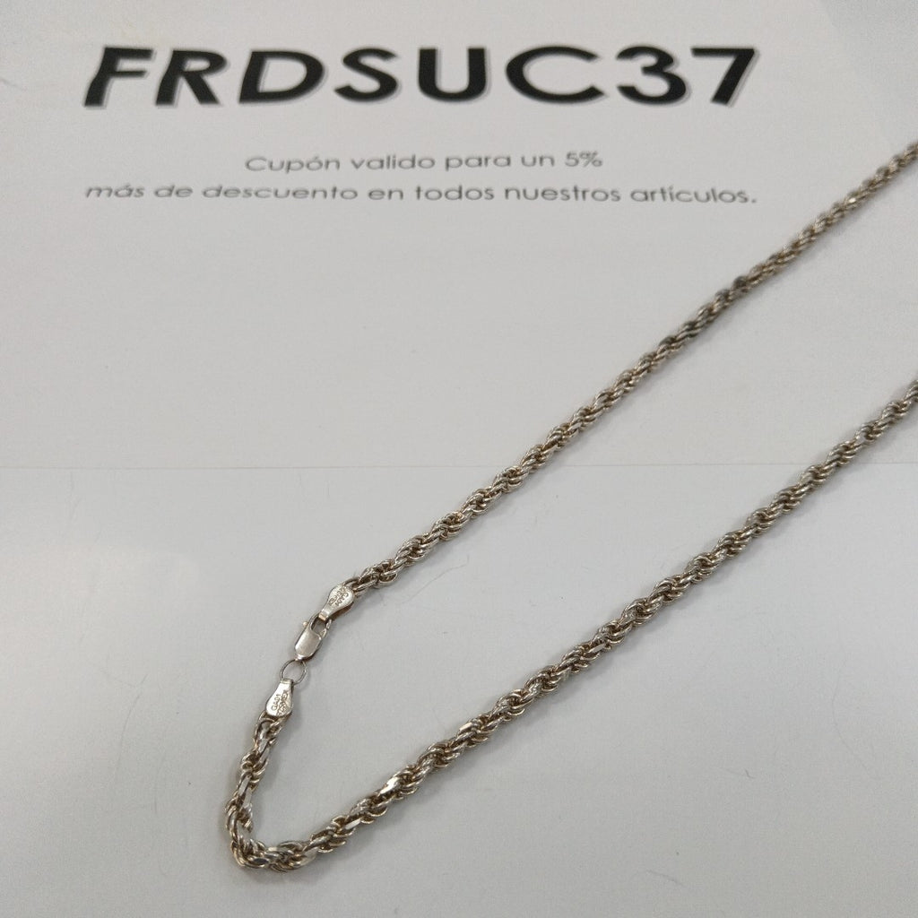 CADENA PLATA 46,80 GRMS (SEMINUEVO)