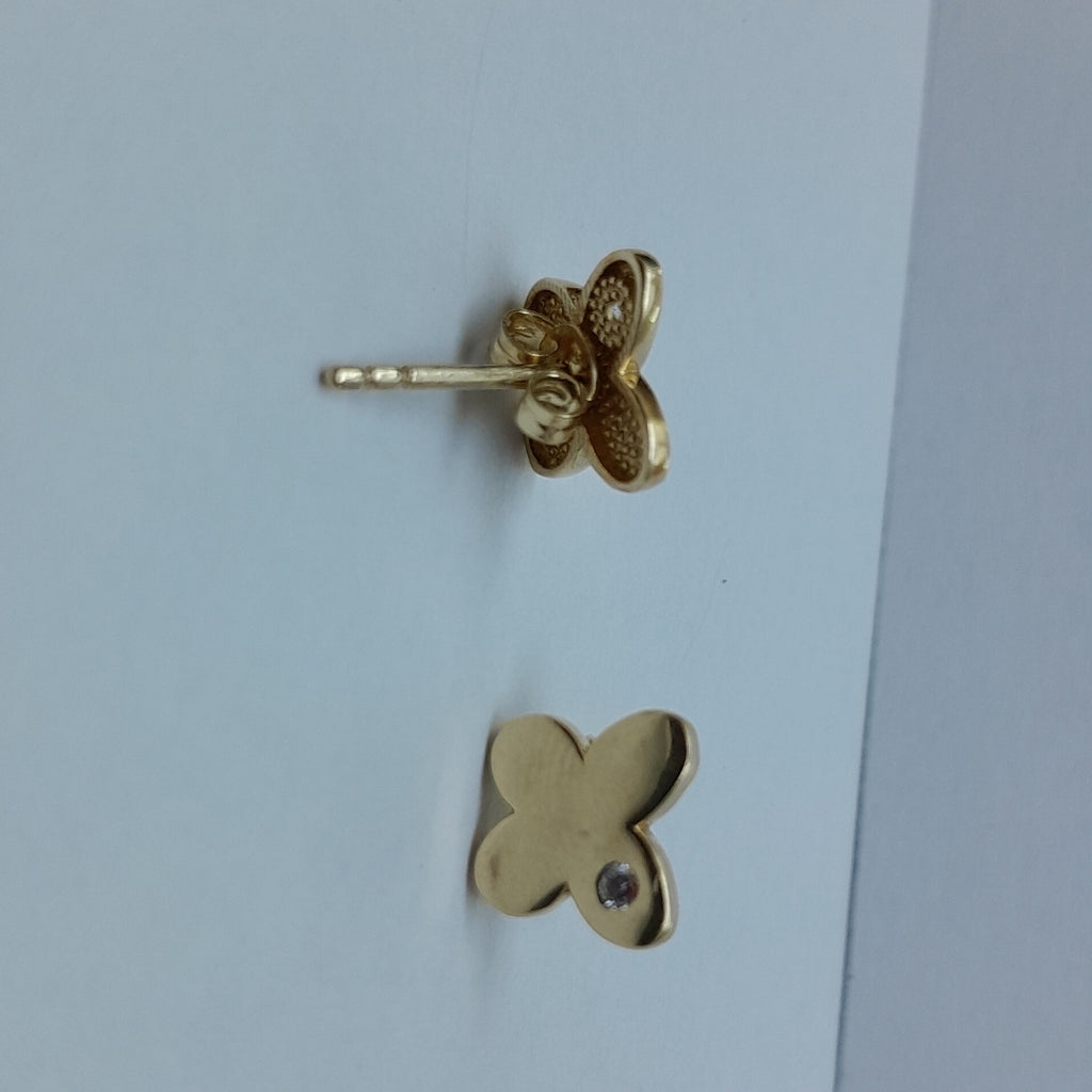 BROQUELES PAR ORO 14 K 1.6 GRMS (SEMINUEVO)