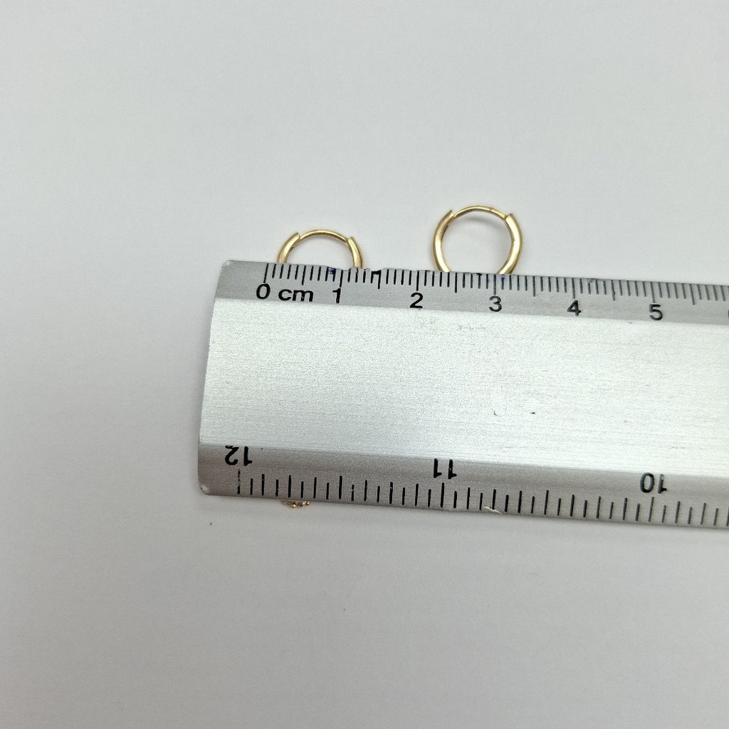 ARRACADAS PAR ORO 14 K 3.3 GRMS (SEMINUEVO)