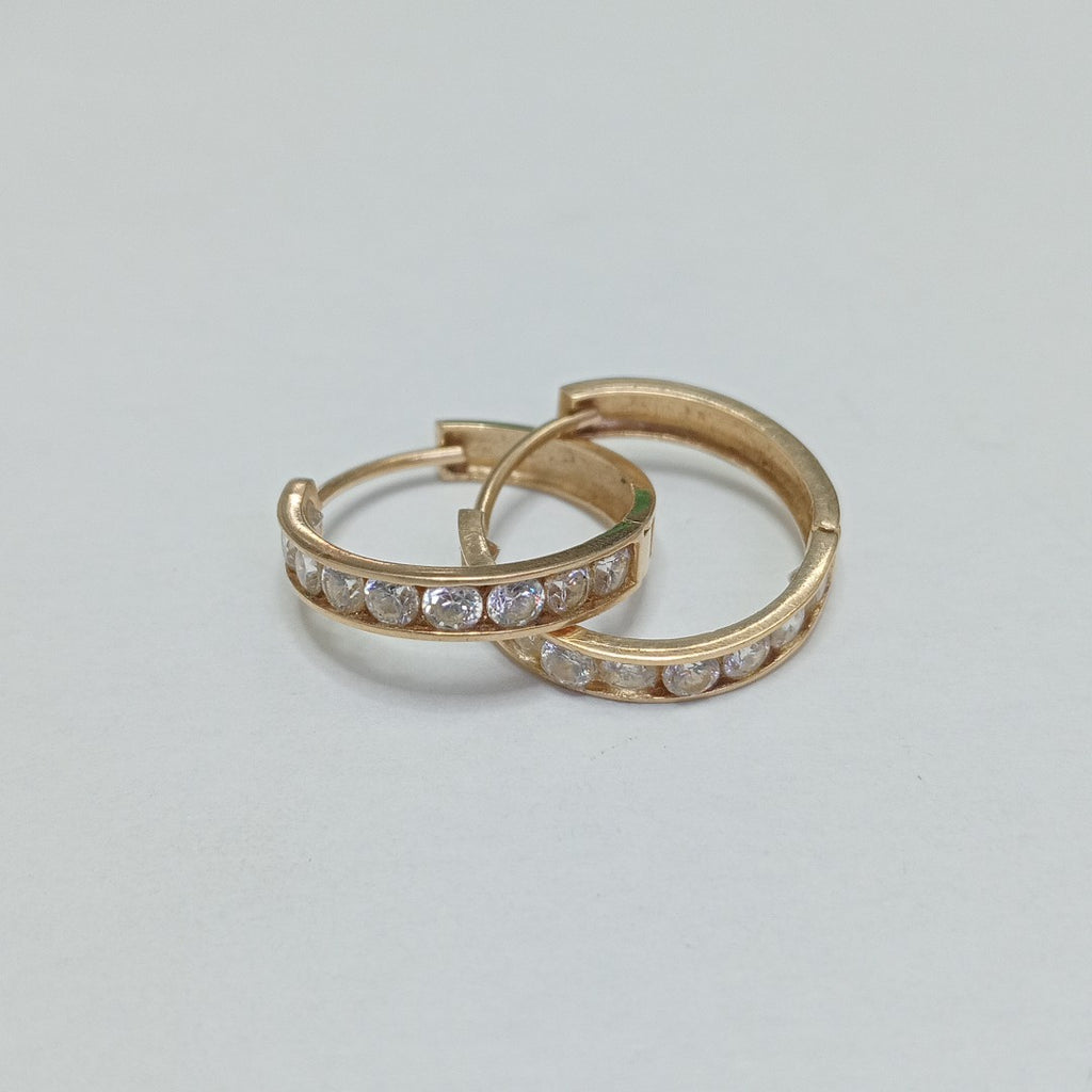 ARRACADAS PAR ORO 14 K 2.1 GRMS (SEMINUEVO)